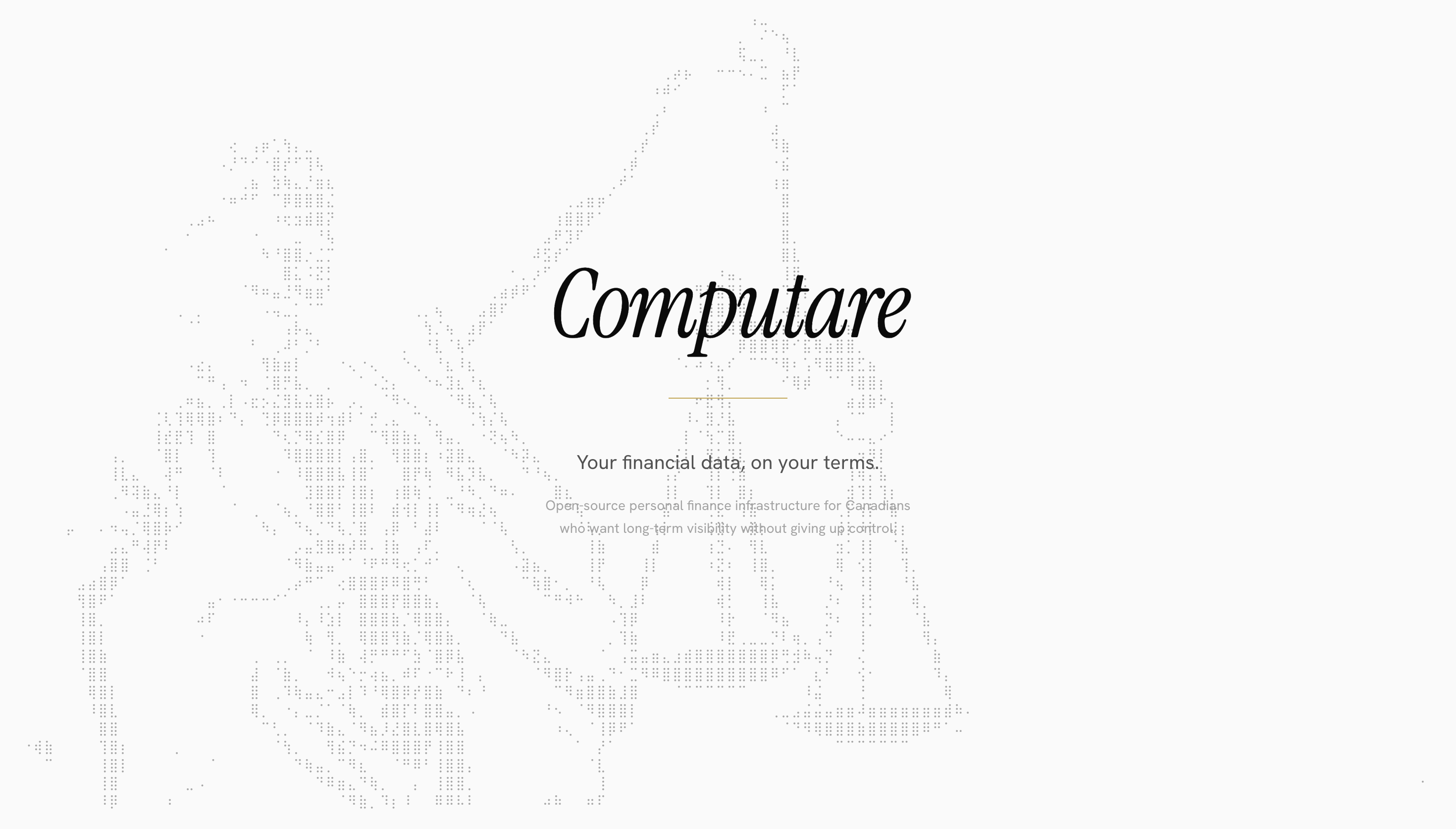 Computare personal finance dashboard